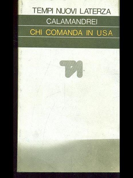 Chi comanda in USA - Mauro Calamandrei - 4