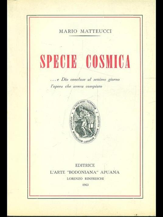 Specie cosmica - Mario Matteucci - 8