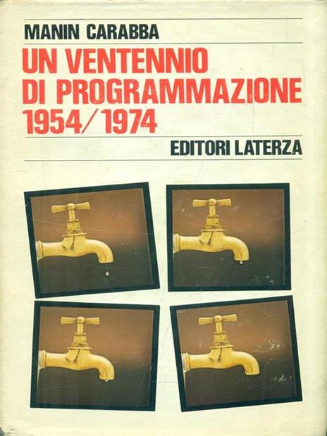 Un ventennio di programmazione 1954/1974 - Manin Carabba - copertina