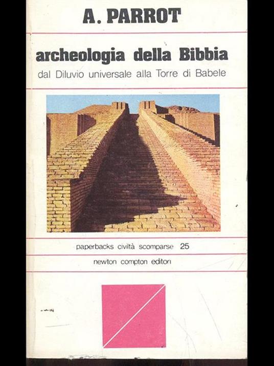 Archeologia della Bibbia - A. Parrot - copertina