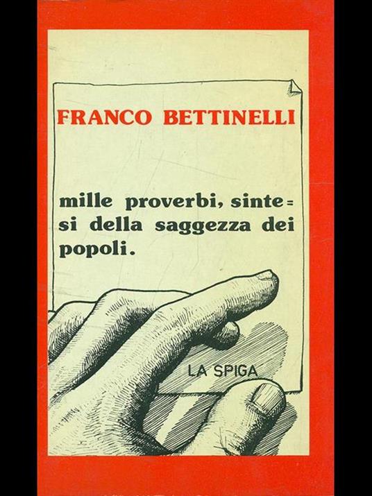 Proverbi e citazioni - Franco Bettinelli - copertina