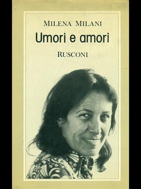 Umori e amori - Milena Milani - copertina