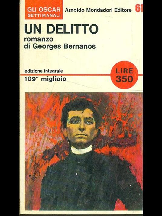 Un delitto - Georges Bernanos - copertina