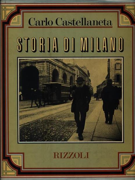 Storia di Milano - Carlo Castellaneta - copertina