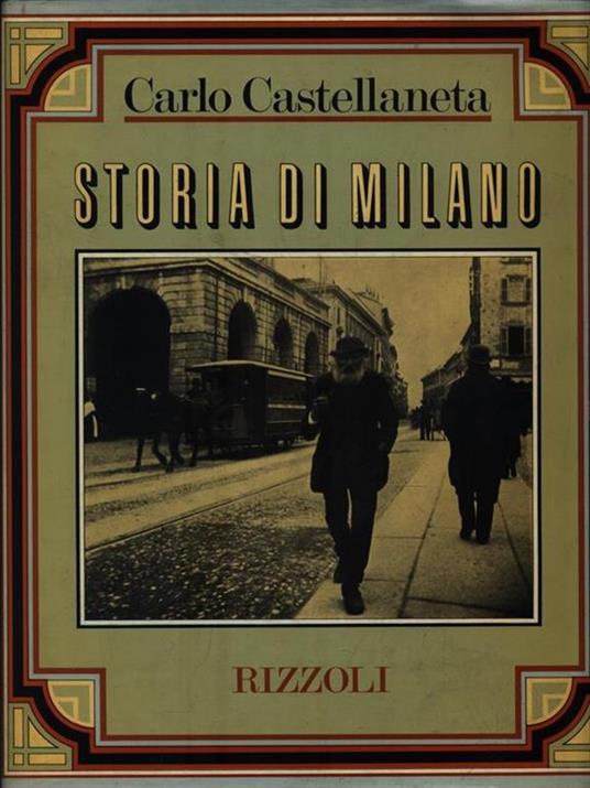 Storia di Milano - Carlo Castellaneta - copertina