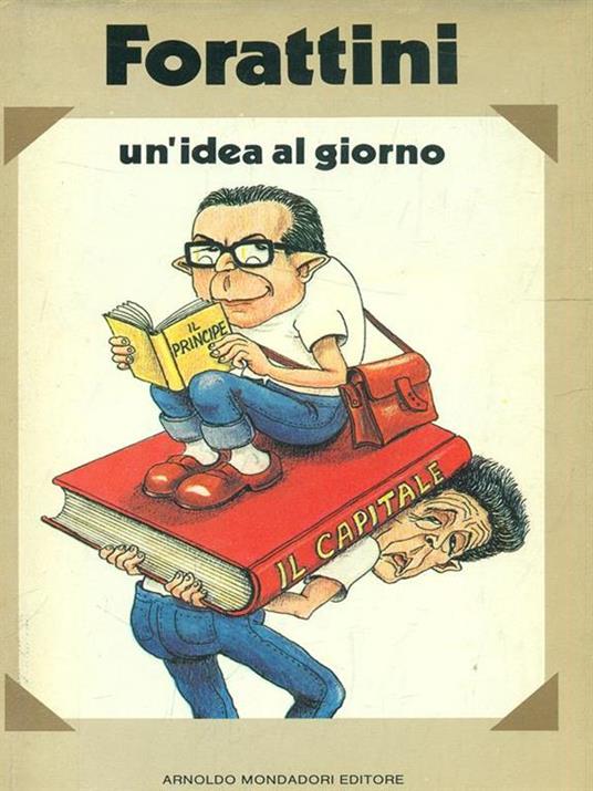 Un' idea al giorno - Giorgio Forattini - copertina