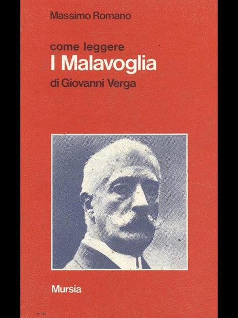 Come leggere I Malavoglia di Giovanni Verga - Massimo Romano - copertina