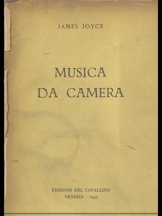 Musica da camera - James Joyce - 5