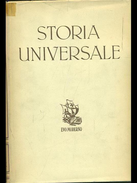 Storia universale: Evo moderno Vol. 2 - Corrado Barbagallo - copertina