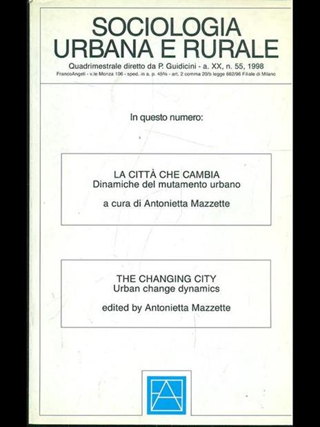 Sociologia urbana e rurale n. 55/1998 - Antonietta Mazzette - 10