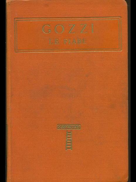 Le  fiabe - Carlo Gozzi - copertina