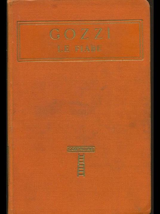 Le  fiabe - Carlo Gozzi - copertina