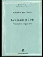 L' epistolario di Verdi. Un'analisi linguistica