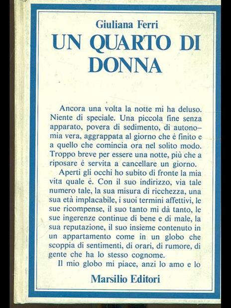 Un quarto di donna - Giuliana Ferri - 9