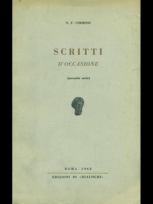 Scritti d'occasione - Nicola F. Cimmino - 9