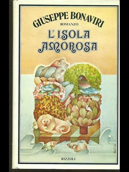 isola amorosa - Giuseppe Bonaviri - copertina