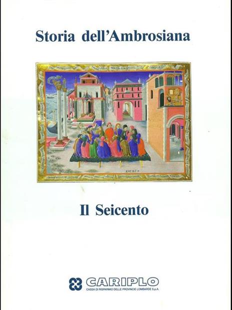 Storia dell'Ambrosiana. Il Seicento - copertina