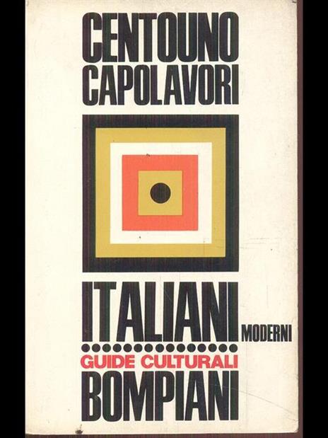 Centouno capolavori/Italiani moderni - copertina