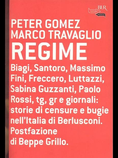 Regime - Marco Travaglio,Peter Gomez - 2