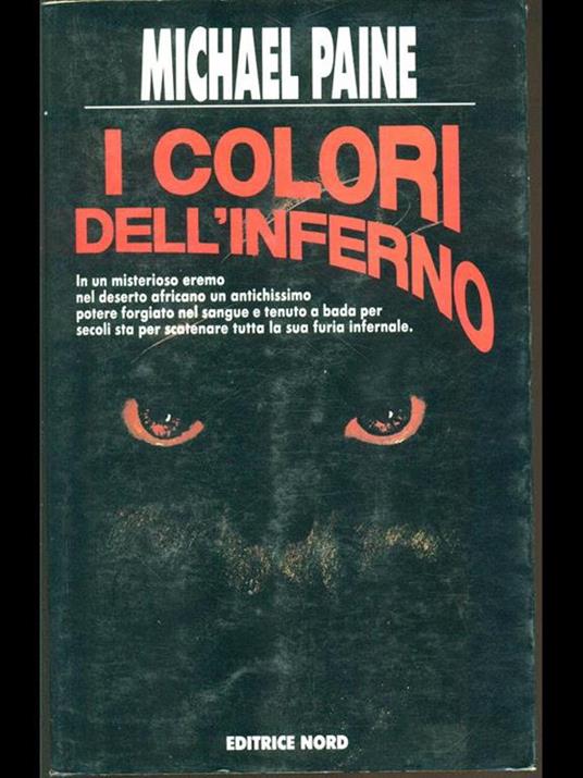 I colori dell'inferno - Michael Paine - copertina