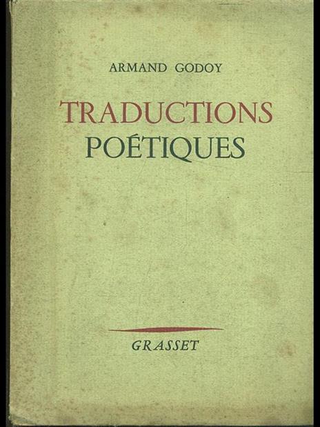 Traductions poétiques - Armand Godoy - 6