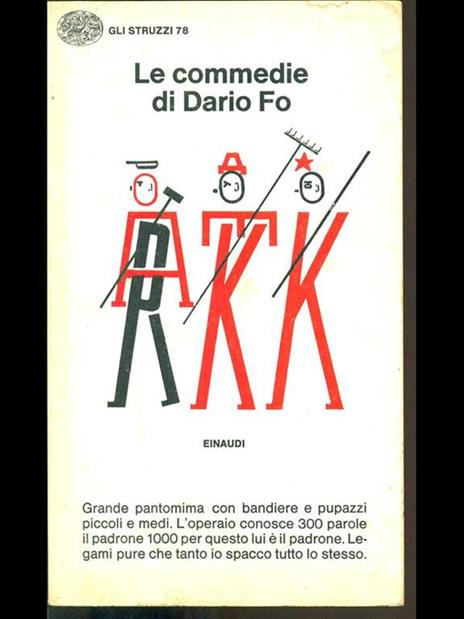 Le commedie di Dario Fo - Dario Fo - copertina