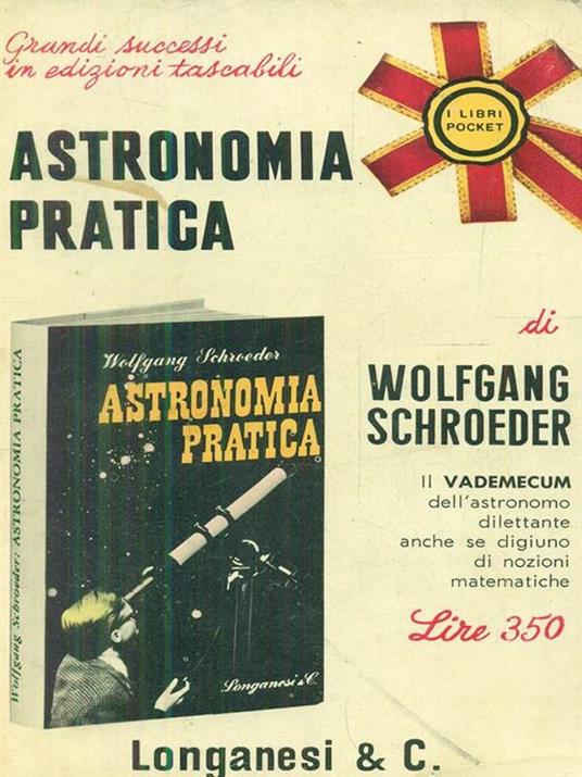 Astronomia pratica di: Wolfgang Schroeder - copertina