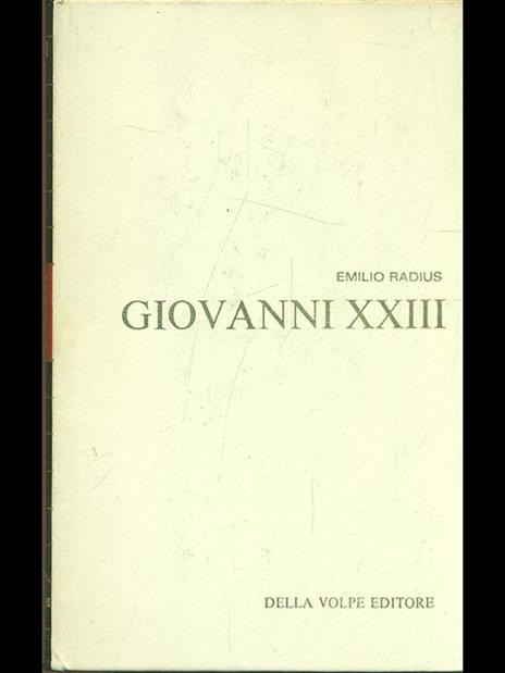 Giovanni XIII - Emilio Radius - 2