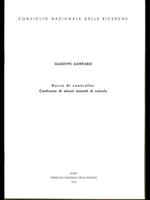 Barre di controllo: Confronto di alcuni metodi di calcolo