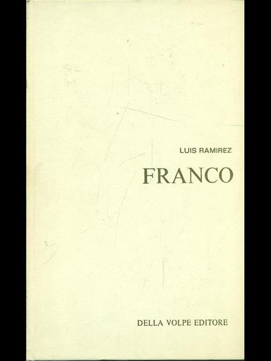 Franco - Luis Ramirez - copertina