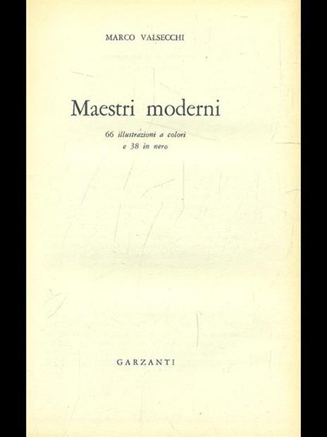 Maestri moderni - Marco Valsecchi - 4