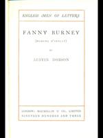 Fanny Burney