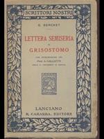 Lettera semiseria di Grisostomo