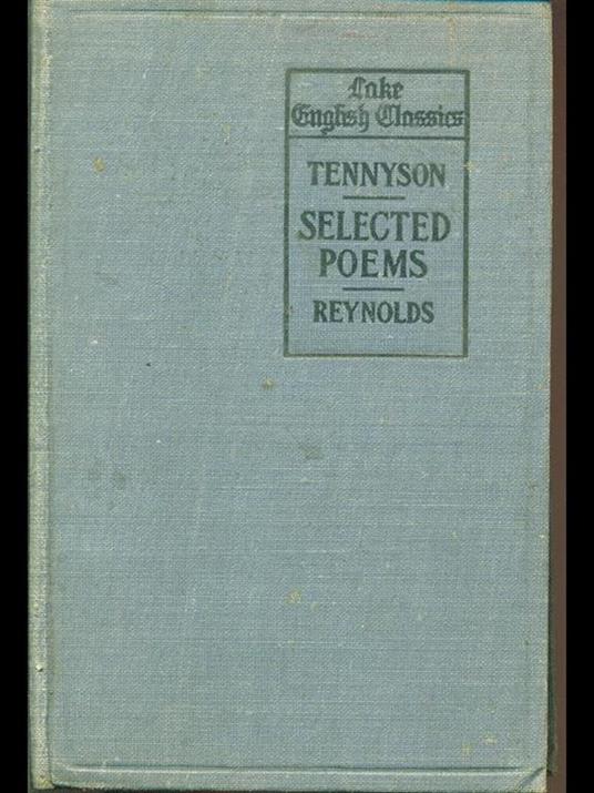 Selected poems of Tennyson - Myra Reynolds - 2