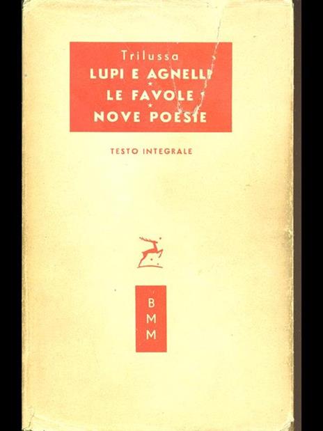 Lupi e agnelli. Le favole- Nove poesie - Trilussa - copertina