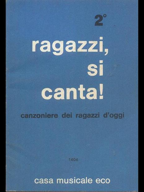 Ragazzi si canta! - copertina