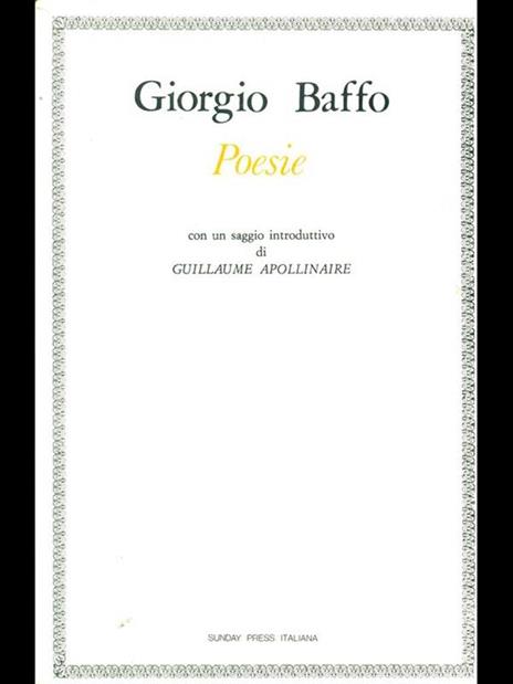 Poesie - Giorgio Baffo - 6