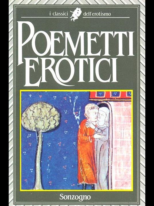 Poemetti erotici - copertina