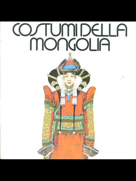 Costumi della Mongolia - copertina