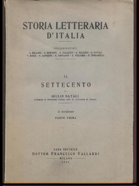 Il Settecento-parte prima - Giulio Natali - 8