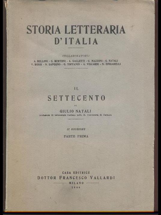 Il Settecento-parte prima - Giulio Natali - 9