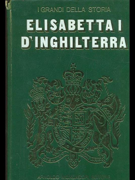 Elisabetta I d'Inghilterra - copertina