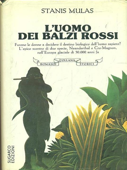 L' uomo dei balzi rossi - Stanis Mulas - copertina