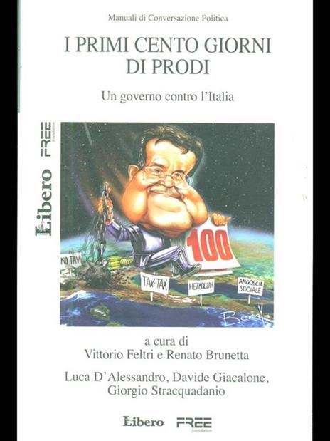 I primi cento giorni di Prodi - copertina