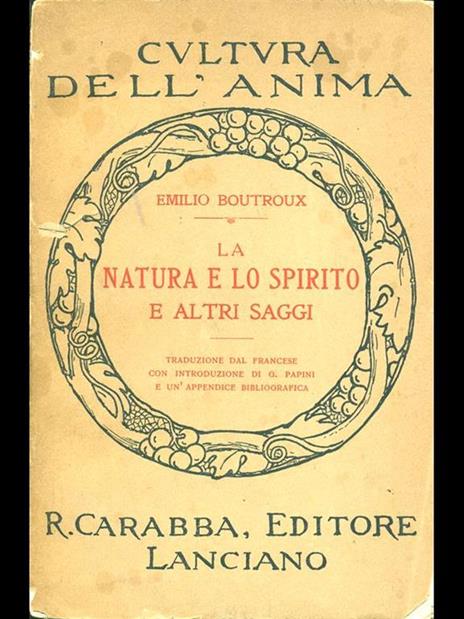 La natura e lo spirito e altri saggi - 6