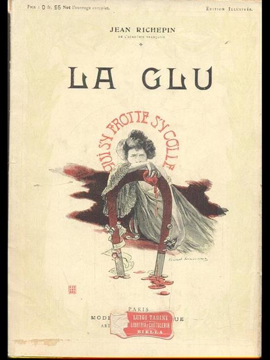 La glu - Jean Richepin - copertina