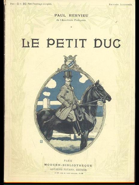 Le petit duc - Paul Hervieu - copertina