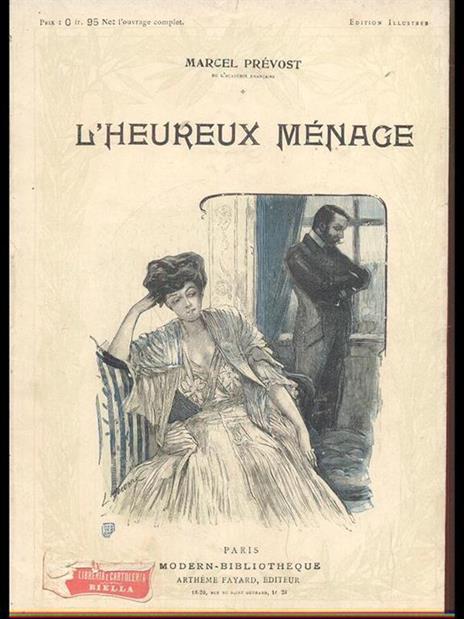 L' Heureux menage - Marcel Prévost - copertina