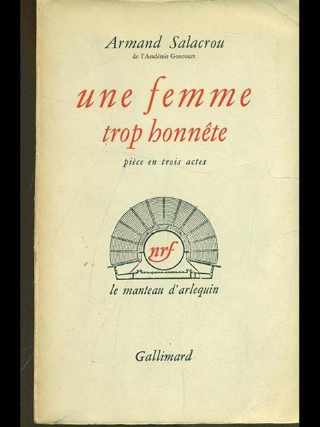 Une femme trop honnête - Armand Salacrou - 9