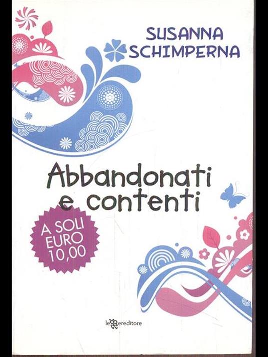 Abbandonati e contenti - Susanna Schimperna - copertina